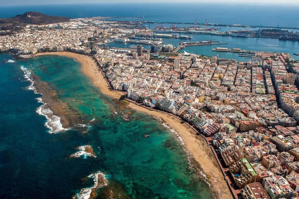 Beachfront Apt With Open Terrace In Las Canteras Apartment Las Palmas de Gran Canaria Exterior photo